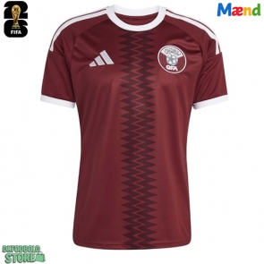 Qatar Replika Hjemmebanetrøje VM 2026 Kortærmet